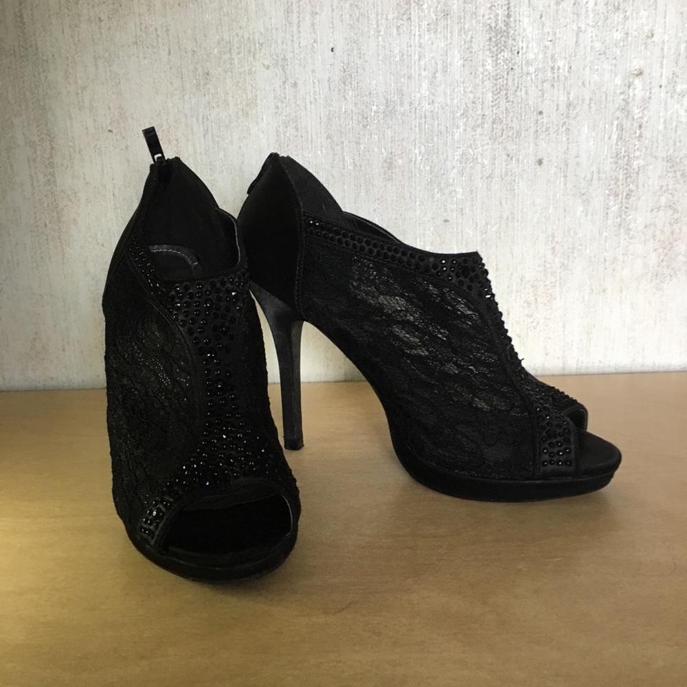 ✨Lacey Heels Rhinestone Detail✨ || Michelangelo
